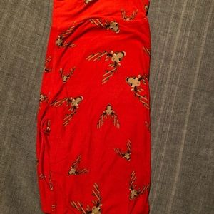 LulaRoe OS Leggings with Deer